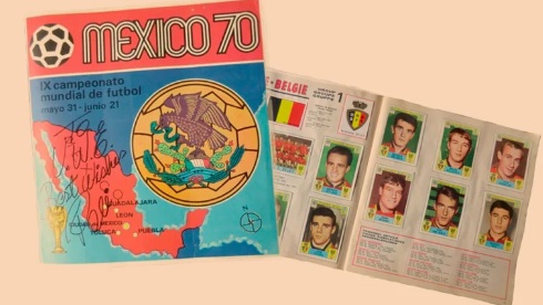 México 70 fue el primer álbum de Panini de un mundial.