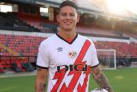 James Rodríguez militará durante una temporada en el Rayo Vallecano.