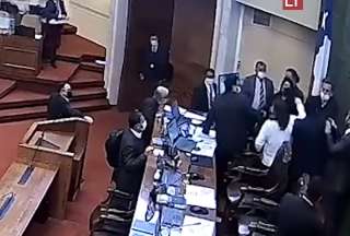 Diputado chileno golpeó al Vicepresidente de la Cámara