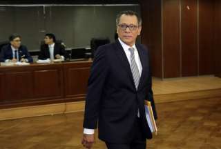 Jorge Glas fue sentenciado a seis años de cárcel por asociación ilícita en el caso Odebrecht. 