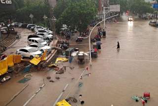 Del intenso calor de 40 grados a intensas lluvias e inundaciones, el panorama de estos días en China