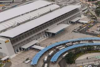 El hecho ocurrió en la Terminal Terrestre de Guayaquil. 