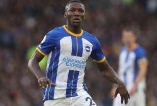 Moisés Caicedo permanecerá en el Brighton hasta que se acabe la temporada. 