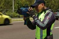 Horas y lugares donde se desarrollarán los operativos de velocidad en Quito 