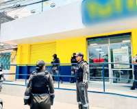 Se halló artefacto explosivo en supermercado en Durán 