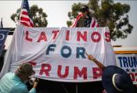 Los latinos también han respaldado las políticas conservadoras de Trump.