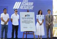 El presidente acudió a la entrega formal de fondos