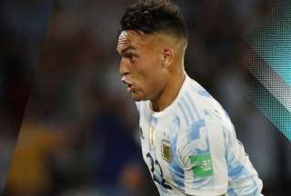 Argentina medirá a Ecuador sin Lautaro Martínez