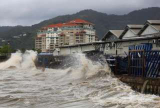 El paso del huracán Beryl ha dejado daños en El Caribe. 