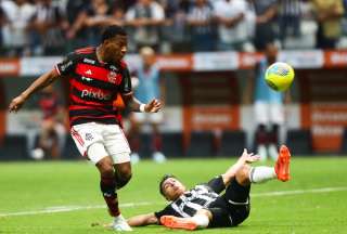 Gonzalo Plata anotó el gol del título de Flamengo