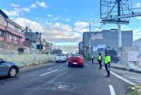 La rehabilitación de la avenida Velasco Ibarra provocará cierres viales en el sector. 