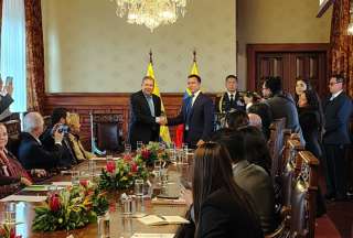 Edmundo González, presidente electo de Venezuela, se reunió con el mandatario ecuatoriano, Daniel Noboa.