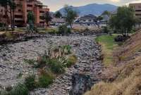 Los cuatro ríos de Cuenca presentan niveles históricamente bajos debido a la sequía que atraviesa el país.