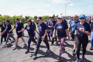 En el marco del Día Mundial de la Salud, se realizó en Quito un feria para informar temas de alimentación, salud mental, prevención y acceso a la salud como un derecho fundamental.