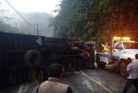 En la Autopista General Rumiñahui y en la Alóag-Santo Domingo (foto) se registraron accidentes de tránsito.