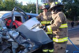 Tres fallecidos en accidente Panamericana Sur