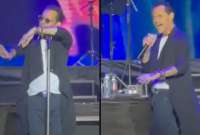 Marc Anthony recibió un botellazo en un concierto en Barranquilla