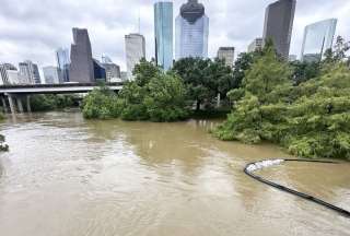 Houston, la ciudad más poblada del estado es una de las más afectadas por la tormenta. 