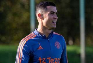 Cristiano volvió a entrenar con normalidad en el Manchester United