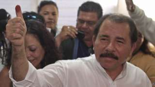 Daniel Ortega, presidente de Nicaragua