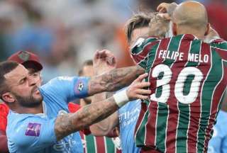 Felipe Melo protagonizó un problema tras la final del Mundial de Clubes