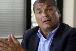 Rafael Correa fue acusado de traición a la Patria