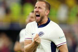 Harry Kane marcó el primer gol en la victoria de Inglaterra en la Eurocopa.