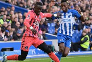 Brighton rescató un punto ante el Everton