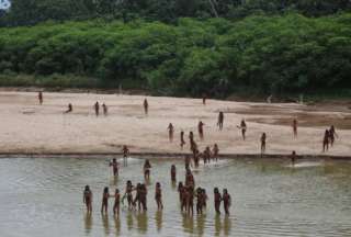  Mashco piro es uno de los pueblos no contactados de la Amazonía del Perú. 
