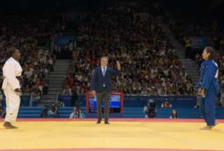 La judoca ibarreña, Vanessa Chalá, queda fuera de los Juegos Olímpicos. 