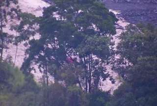 En Loja, una quebrada se desbordó por las intensas lluvias y en Morona Santiago hay alerta por el incremento del caudal del río Upano. 