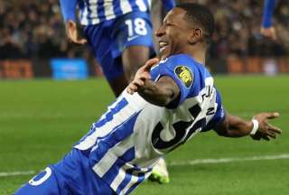 Pervis Estupiñán anotó un gol en el triunfo del Brigthon ante el Tottenham