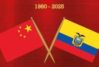 Hoy se conmemora el aniversario 45 de las relaciones diplomáticas entre Ecuador y China.