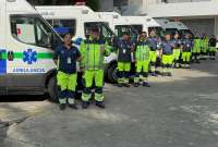 Las casas de salud del IESS en Guayaquil cuentan con 11 nuevas ambulancias.