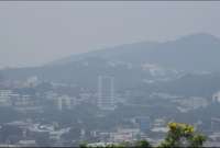 Guayaquil estuvo cubierta de bruma la tarde de este 7 de junio de 2024.