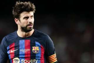 Piqué tuvo que calentar mientras sonaba &#039;Te felicitó&#039; de Shakira en el estadio del Mallorca