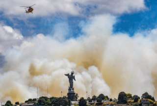 Ecuador la enfrentado 1.242 incendios forestales en menos de un mes