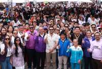 El Ministerio de Salud Pública llevó a cabo la octava Feria de Salud Intercultural en Otavalo, provincia de Imbabura. 