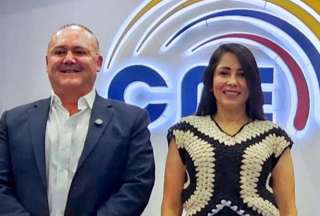 Conoce a tu candidato: Luisa González y Diego Borja , de Revolución Ciudadana.