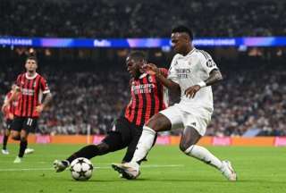 Vinícius fue duramente criticado tras la derrota ante AC Milan