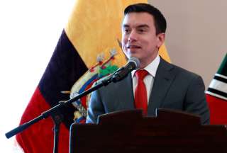 El presidente Daniel Noboa encabezó la entrega de los recursos en un acto celebrado en Ambato.