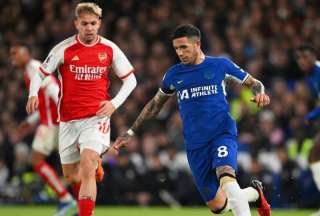 Chelsea y Arsenal empataron 2-2, este 21 de octubre del 2023.