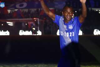 Miller Bolaños fue presentado como nuevo fichaje en la &#039;Explosión Azul&#039;.