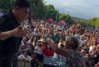 Una abuelita apareció ocho meses después en el lugar menos esperado: un concierto.