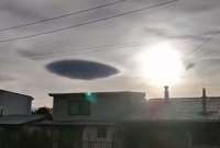 Extraña formación nubosa dejó sorprendidos a los residentes de Orosno, Chile