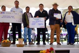 Productores agrícolas reciben beneficios para su desarrollo