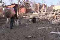 350 mil ucranianos buscan salir de la región del Donetsk 