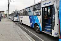 La AMT informó que tres líneas de buses dejaron de circular desde el martes 7 de enero. 