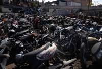 El Municipio de Cuenca señaló que en los controles de tránsito 3.016 motocicletas fueron retenidas entre el 1 de enero al 14 de julio de 2024. 
