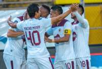 Vinotinto superó a Emelec en Quito